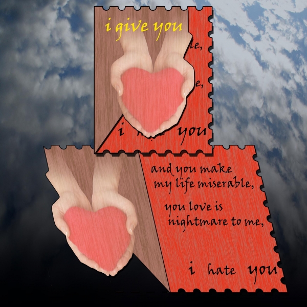 Creation of i hate you : Step 8